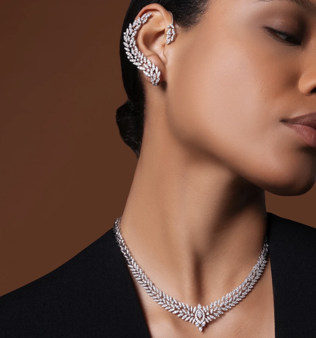 Casato Parure aus Weißgold und Diamanten
